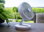 Solis Charge / Go Fan White Type 7586 (Compact, rechargeable mini fan for perfect refreshment on the go.)