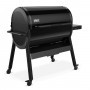 Weber SmokeFire EPX6 Wood Fired Pellet Grill, STEALTH Edition Black
