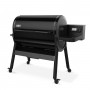 Weber SmokeFire EPX6 Wood Fired Pellet Grill, STEALTH Edition Black