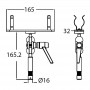 Kupo KCP-413 Kino Flo Fluorescent Lamp Holder