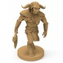 Breaking Games Dwellings of Eldervale - Minotaur Mercenary Miniature (EN)