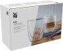 WMF Kult Cappuccino Glasses Set Double-Walled Glasses 250ml Floating Effect Thermal Glasses