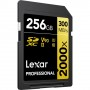 Lexar Professional 2000x SDHC UHS-II 256GB 300MB/s read 260MB/s write (LSD2000256G-BNNNG)