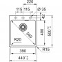 Franke Maris Mrg 610-39 Tl Fragranīta Onikss (114.0658.418)