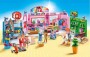 Playmobil 9078 City Life Shopping Plaza with Sports/Pet and Clothing Retailers Toy Set