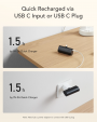 VEGER PlugOn C Built-in Connector Mini Fast Charging Power Bank