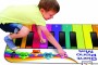 Rainbow Colours Giant Piano Mat 180cm