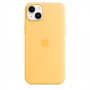 Apple iPhone 14 Plus Silicone Case with MagSafe Sunglow MPTD3