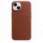 Apple iPhone 14 Leather Case with MagSafe Umber MPP73