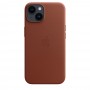 Apple iPhone 14 Leather Case with MagSafe Umber MPP73