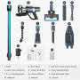 ‎Jashen V18 Cordless Vacuum Cleaner (JS-AV02A01)