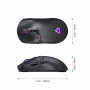 Aukey GM-F5 Knight RGB Black Wireless Mouse