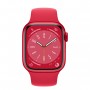 Apple Watch Series 8 GPS + Cellular 41mm (PRODUCT)RED Aluminium Case with (PRODUCT)RED Sport Band - Regular MNJ23EL/A