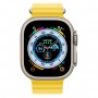 Apple Watch Ultra GPS + Cellular, 49mm Titanium Case with Yellow Ocean Band MNHG3EL/A