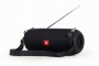 Gembird SPK-BT-17 portable Bluetooth speaker with FM-radio, black