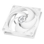 ARCTIC P12 PWM PST (White/White) Pressure-optimised 120 mm Fan with PWM PST