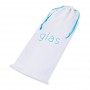 Glas Toys Classic Dildo Blue Transparent Glass 165mm 2.54cm (4890808205655)