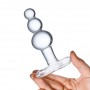 Glas Toys Anal Sex Toy Butt Plug Transparent Glass 1 pcs (4890808219263)