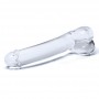 Glas Toys Classic Dildo Transparent Glass 177mm 9.5cm (4890808219249)