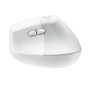 Logitech Lift Vertical Ergonomic Mouse (White)