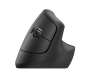 Logitech Lift Vertical Ergonomic Mouse (Grey)