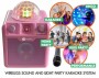 N-Gear Disco Block 410 Pink Portable Bluetooth Disco / Karaoke Speaker