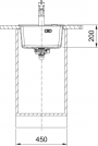 Franke Maris Mrg 610-37 Tl Melns Matēts (114.0658.583)