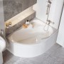 Ravak Rosa R 150x105 Stūra Vanna (CJ01000000)