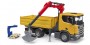 Bruder Scania Super 560R Construction truck with crane and 2 pallets (03551)