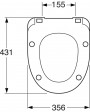 Gustavsberg Tualetes Poda Sēdeklis Nautic 8M56-SC/QR (8M56S101)