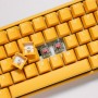 Ducky ONE 3 Yellow SF RGB Gaming Keyboard Hot-Swap US MX Silent Red Switch