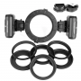 Meike MK-MT24S Twin Flash for Sony A7 A9 A7III A7IIK A7RIII A7RIV A6100 A6400 A6300 A6000 A6500 and Other MI Hot Shoe Mount Mirrorless Cameras
