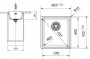 Franke Maris MRG 110-37 Manuālais 3½ Ventilis Melns Matēts (125.0683.139)