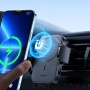 Joyroom car phone holder with Qi 15W wireless charger (MagSafe compatible) for air vent (JR-ZS295)