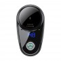 Baseus Locomotive Bluetooth FM Transmitter MP3 Car Charger 2x USB 3.4A black (CCALL-RH01)