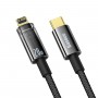 Baseus Explorer Series USB Type C - Lightning cable 20W 1m black (CATS000001)