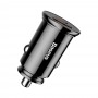 Baseus Circular PPS Universal Smart Car Charger USB Quick Charge 4.0 QC 4.0 and USB-C PD 3.0 SCP black (CCALL-YS01)