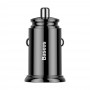Baseus Circular PPS Universal Smart Car Charger USB Quick Charge 4.0 QC 4.0 and USB-C PD 3.0 SCP black (CCALL-YS01)