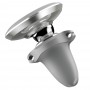Baseus Magnetic Air Vent car mount holder with cable clip silver (SUGX-A0S)