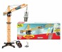 Dickie Toys Giant Crane Electric Toy Crane, Remote Controlled for Children Aged 3 and Above 100 cm High with Load Hook, Winch, Bucket and Shovel (201139013)