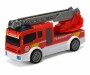 Dickie Toys SOS Rescue Station with Police, Fire Brigade and Ambulance, Station with Light and Sound, Microphone with Speaker Function, Gates to Open, incl. Batteries, 31x22x16 cm (203716015AMA)