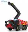 Dickie Toys RC Airport Fire Engine with 4-Channel Remote Control, Panther 6 x 6, Rosenbauer, Remote Controlled Fire Engine, Extendable Arm, Light & Sound, Water Spray Function, 56 cm Large, Red (203719020)