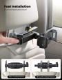 Lamicall Car Tablet Mount, Tablet Holder, Extendable Car Tablet Holder Headrest 4.7-11.0 Inch Devices