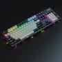 Darmoshark K9 wired mechanical keyboard with RGB (US, Hot-swap, Silver switch) Black