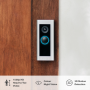 Ring Video Doorbell Pro 2 HD Head to Toe Video, 3D Motion Detection, Hardwired Installation (existing doorbell wiring required)