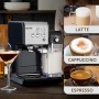 Breville Prima Latte II Espresso Machine Silver (VCF108X)