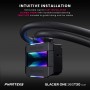 Phanteks Glacier One 360 T30 Gen2 AIO CPU water cooler, D-RGB - black