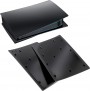 Benazcap PS5 Console Cover Black Case Hard Shockproof Side Panels for PlayStation 5 Standard - Midnight Black