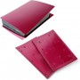 Benazcap PS5 Console Cover Black Case Hard Shockproof Side Panels for PlayStation 5 Standard - Cosmic Red