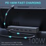 hodo 6-in-1 Steam Deck Dock - HDMI 2.0 4K @ 60Hz, 1000 Mbps Gigabit Ethernet, 3 USB-A 3.0 and Full Speed Charging USB-C Port